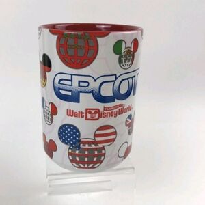 Walt Disney World Florida EPCOT One World Mickey Mouse Mug 16oz